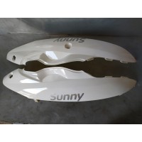боковины (пластик на скутер) пара китайский скутер vento sunny Новый белый