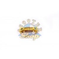 Крышка тормозной машинки стайлинг на скутер Ямаха Джог/Априо/Аерокс/Бвс 50 кубов [Желтая] Ride IT