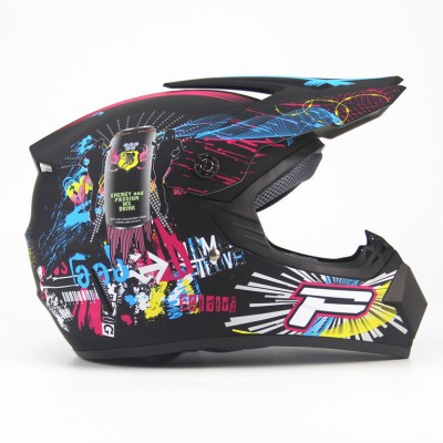 Шлем WLT-125 Кроссовый Red Bull 2 черный
