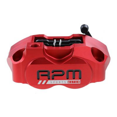 Суппорт тормозной RPM Racing [Двухпоршневой/Универсальный][Красный]